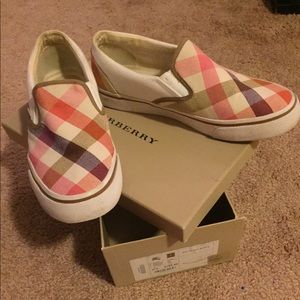 Burberry Spring Check Sneakers